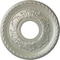 Ekena Millwork Palmetto Ceiling Medallion (Fits Canopies up to 4 7/8"), 12 1/8"OD x 3 1/2"ID x 1"P, Flash Copper CM12PMFCS - alternate 1